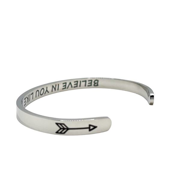 Sam & Lori Inspirational Bracelet "Believe in you like I do" - Picture 5 of 9